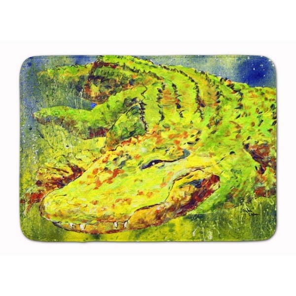 Carolines Treasures Alligator Machine Washable Memory Foam Mat 8390RUG - main